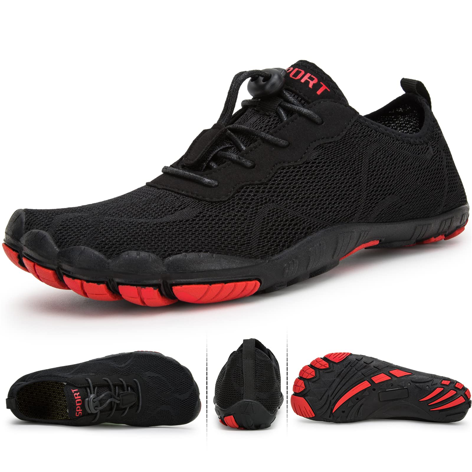 Barefoot Shoes for Men & Women - Lightweight Water Shoes for Beach, Swimming, Hiking, Walking & Trekking | Perfect for Outdoor Adventures & Water Activities