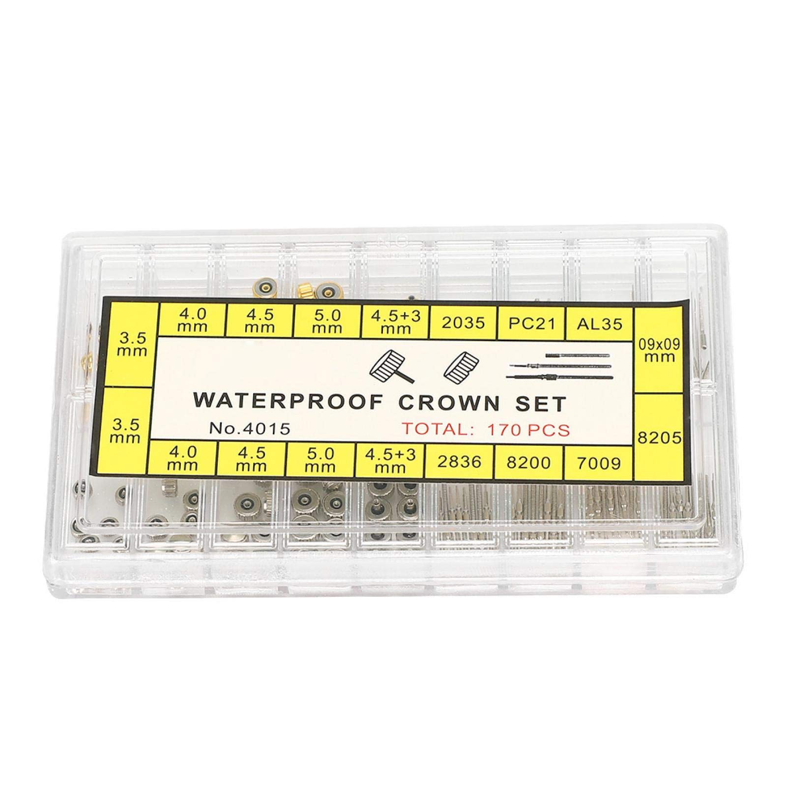 Durable Watch Stem Extender Kit - High Hardness Watch Repair Tool with Crown Replacement Parts for Watchmakers & DIY Enthusiasts | Perfect for Watch Repair, Maintenance & Replacement Scenarios