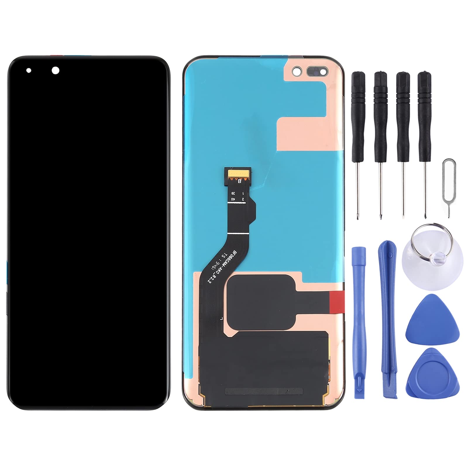 Original OLED LCD Screen Replacement for Huawei P40 Pro with Digitizer Touch Panel - Full Assembly Kit for DIY Repair at Home or Office