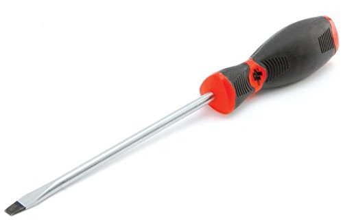 Perform Tool W30989 0.25 X 6 Inch Slotted Screwdriver - Precision Flat Head Screwdriver for Electronics, Jewelry & Small Appliance Repair
