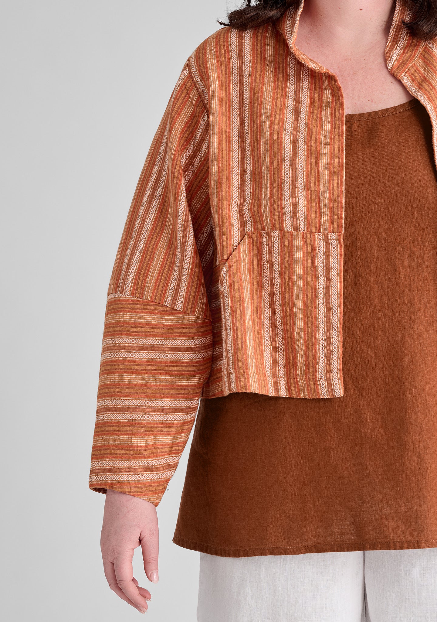 Seamly Jacket - Stylish Cropped Linen Jacket for Women | Lightweight Summer Blazer | Perfect for Office, Date Night & Outdoor Events