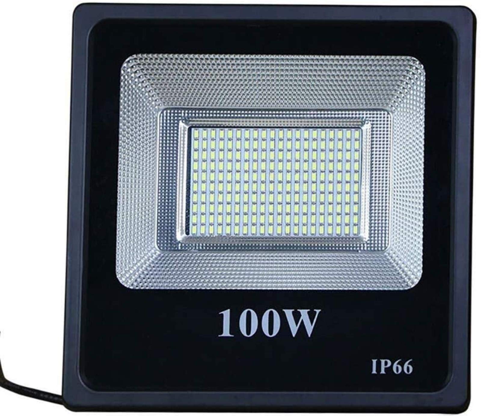 QHYTL 100W LED Flood Light Outdoor Waterproof IP65 - Bright Security Lighting for Yard, Garden, Driveway & Parking Lot