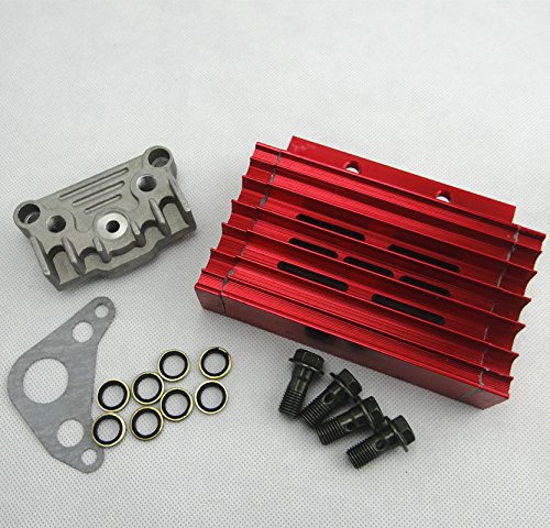 High-Performance Engine Oil Cooler & Cooling Radiator Hose for 125cc Pit Bikes, Dirt Bikes & Monkey Bikes - Upgrade Your Ride for Off-Road Racing & Trail Adventures
