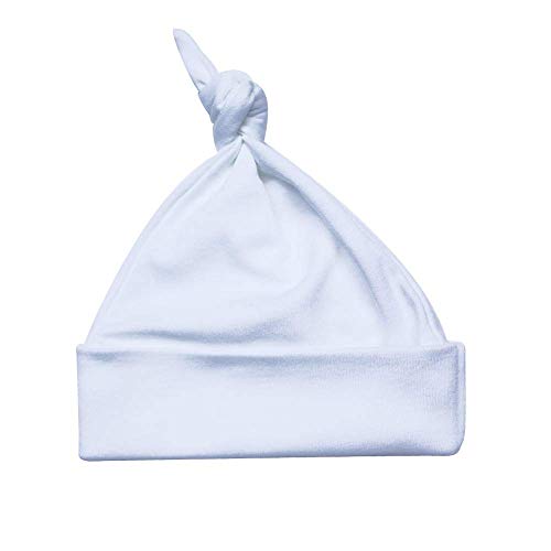 Laughing Giraffe Baby Knotted Beanie Hat for Newborns 0-6 Months - Soft Cotton Cute Animal Hat for Infant Photo Shoots, Gifts & Winter Outfits