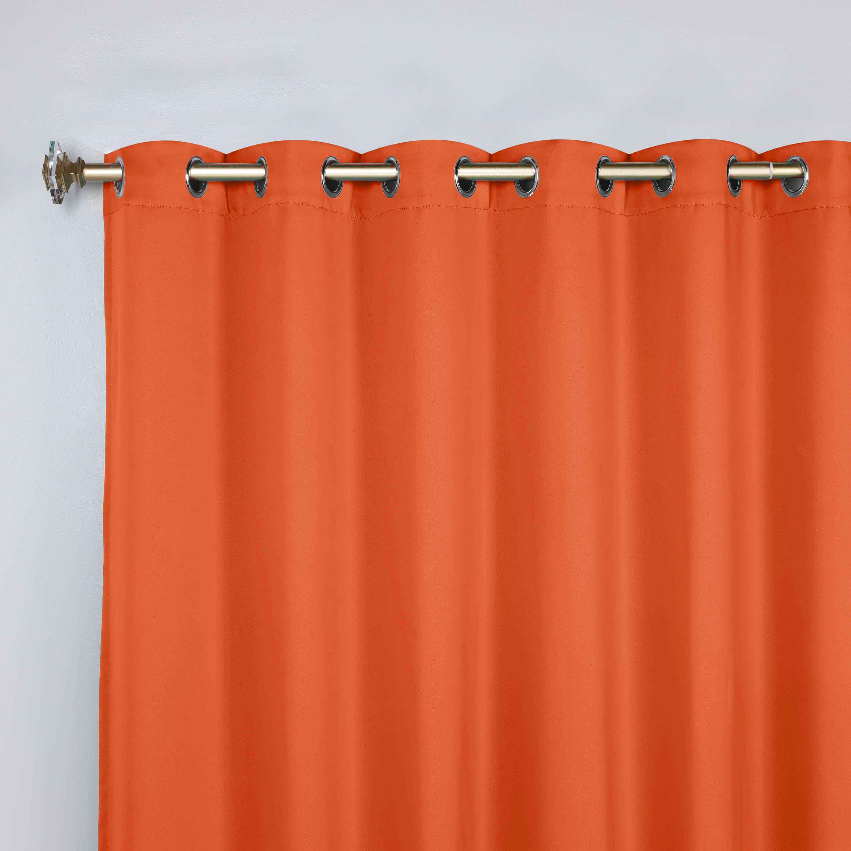 Classic Modern Solid Blackout Curtain Panels - Set of 2 for Bedroom & Living Room - Light Blocking Thermal Insulated Window Drapes for Home Decor