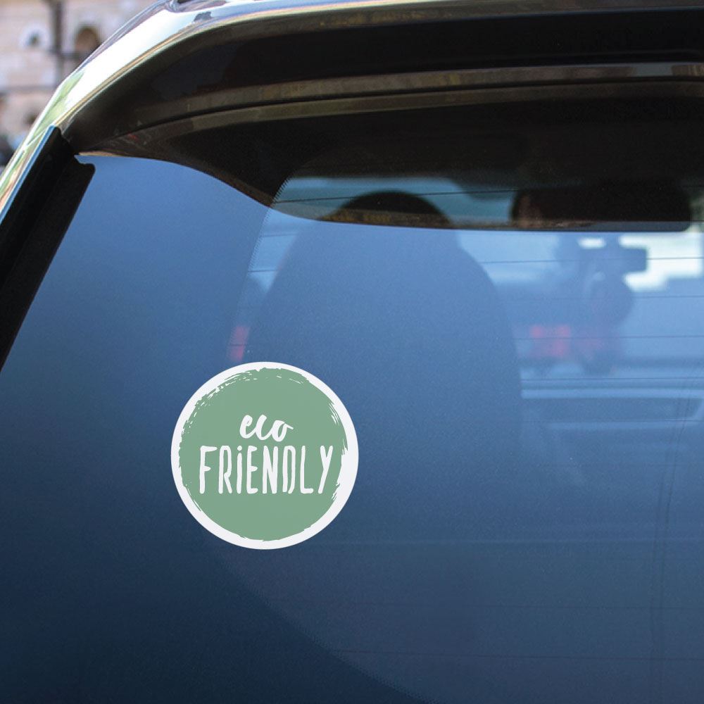 Eco Friendly Sticker Decals - Biodegradable Waterproof Vinyl Decals for Laptops, Cars, Water Bottles | Perfect for Home Decor, DIY Crafts & Personalization