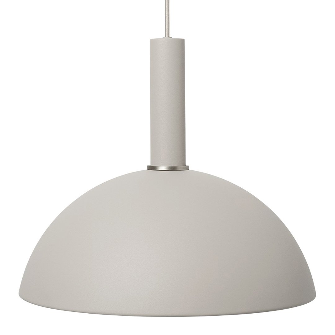 Ferm Living Dome Shade Collect Lighting - Modern Pendant Light for Living Room, Bedroom, and Dining Area | Scandinavian Style Home Decor
