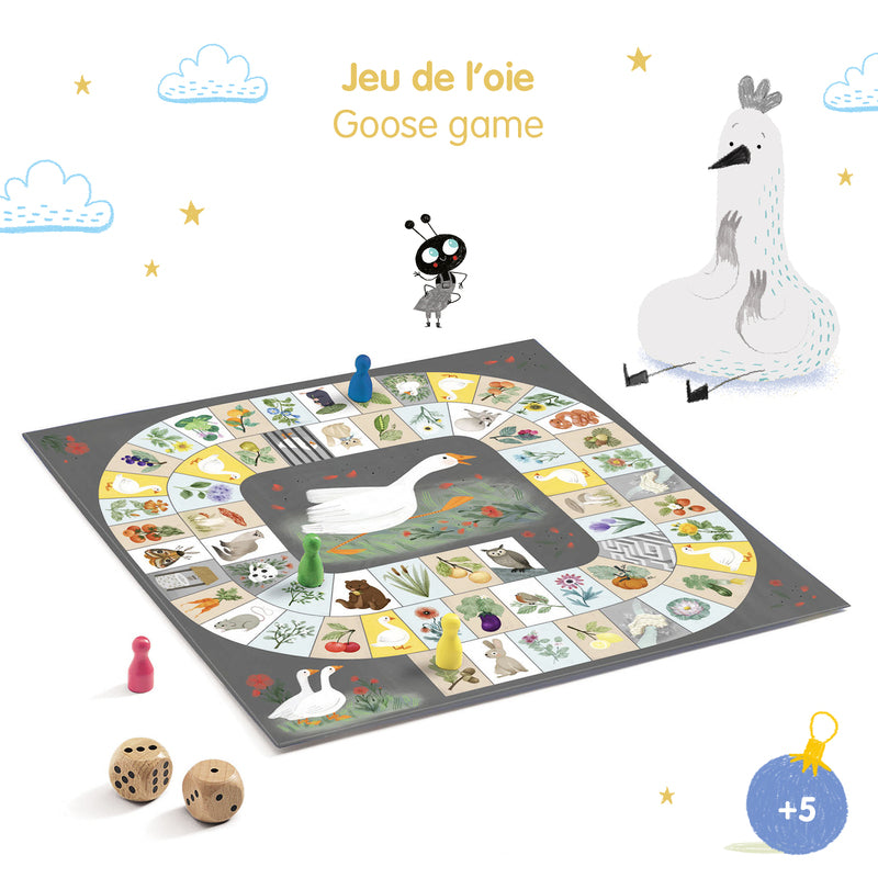 Goose Board Game - Classic Family Fun Strategy Game for Kids & Adults | Perfect for Parties, Game Nights & Indoor Activities
