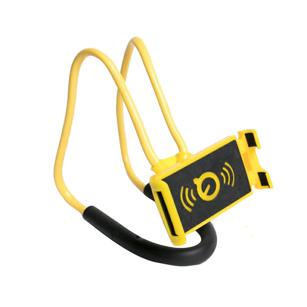 360° Rotating Neck Phone Holder - Universal Adjustable Stand for Smartphones & Tablets - Hands-Free for Reading, Cooking, Watching Videos