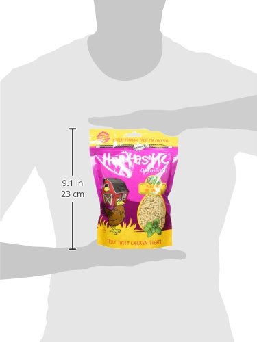 Unipet USA 084113 Hentastic Mealworm & Oregano Chicken Treats - 16 Oz Natural Protein Snack for Poultry - Perfect for Backyard Chickens, Coop Training & Healthy Egg Production