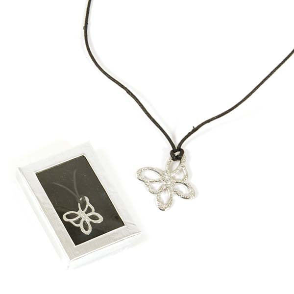 Elegant Butterfly Pendant Necklace with Window Gift Box - Perfect for Birthdays, Anniversaries & Special Occasions