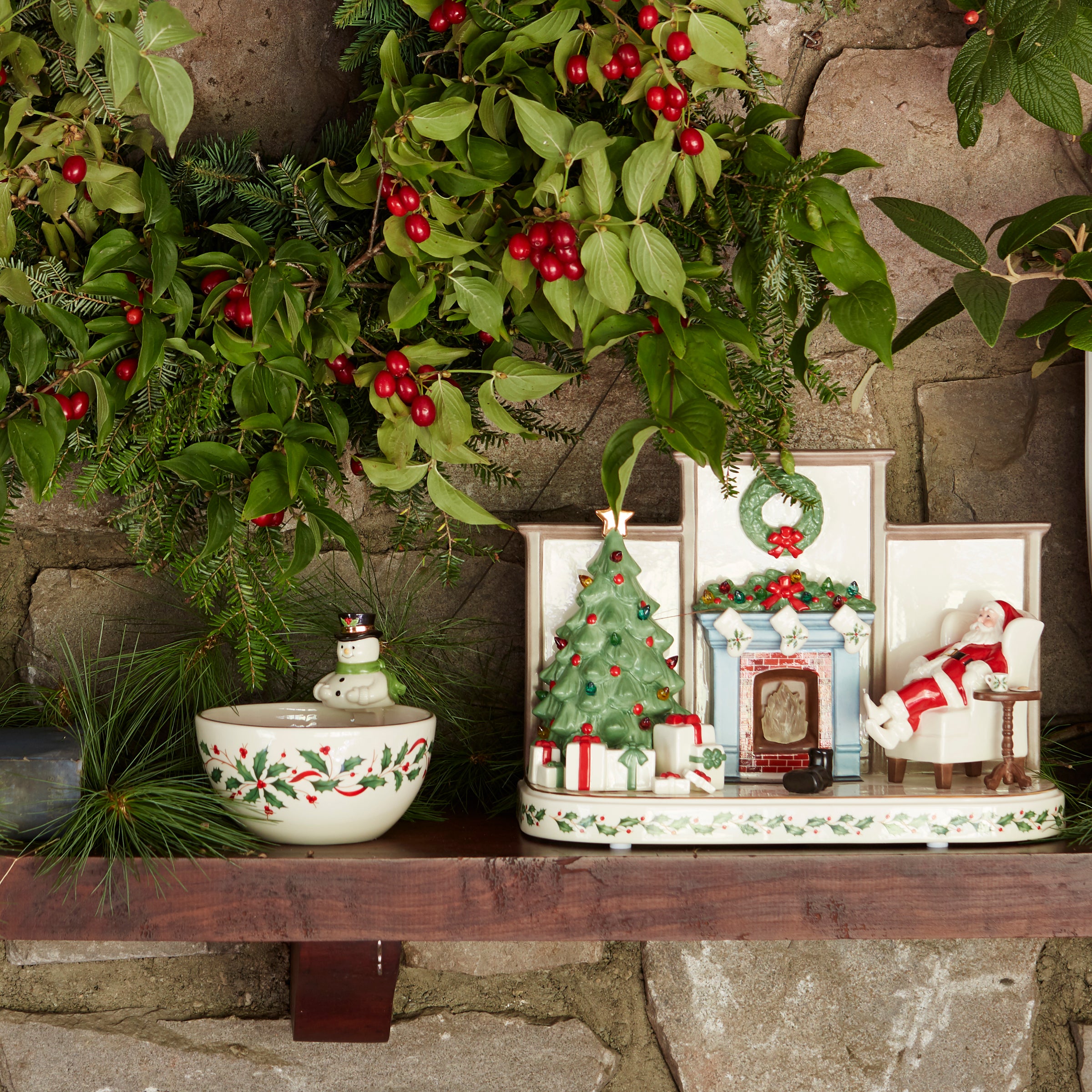 Festive Snowman Serving Bowl for Christmas Decorations & Holiday Parties - Perfect for Candy, Snacks, and Seasonal Table Centerpieces