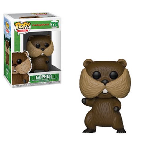 Caddyshack Pop! Vinyl Figure - Gopher [724] Collectible Movie Character Toy for Golf Fans & Home Decor