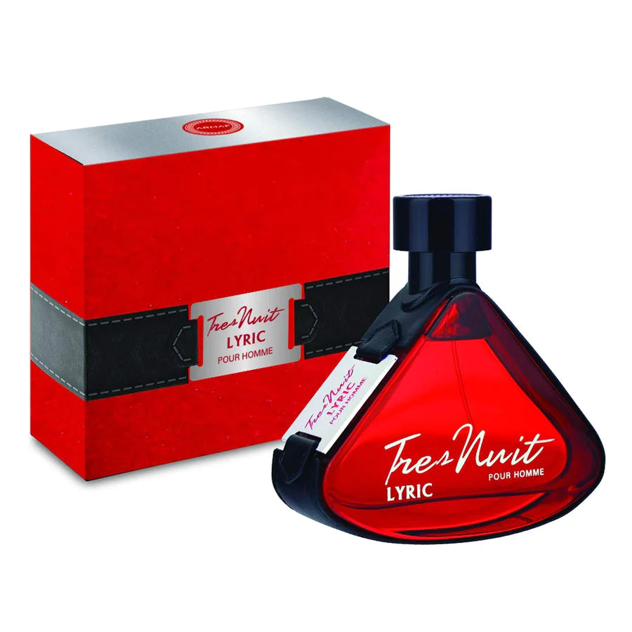 Armaf Tres Nuit Lyric 100ML Eau de Toilette Spray for Men - Fresh & Long-Lasting Fragrance for Daily Wear, Office & Special Occasions