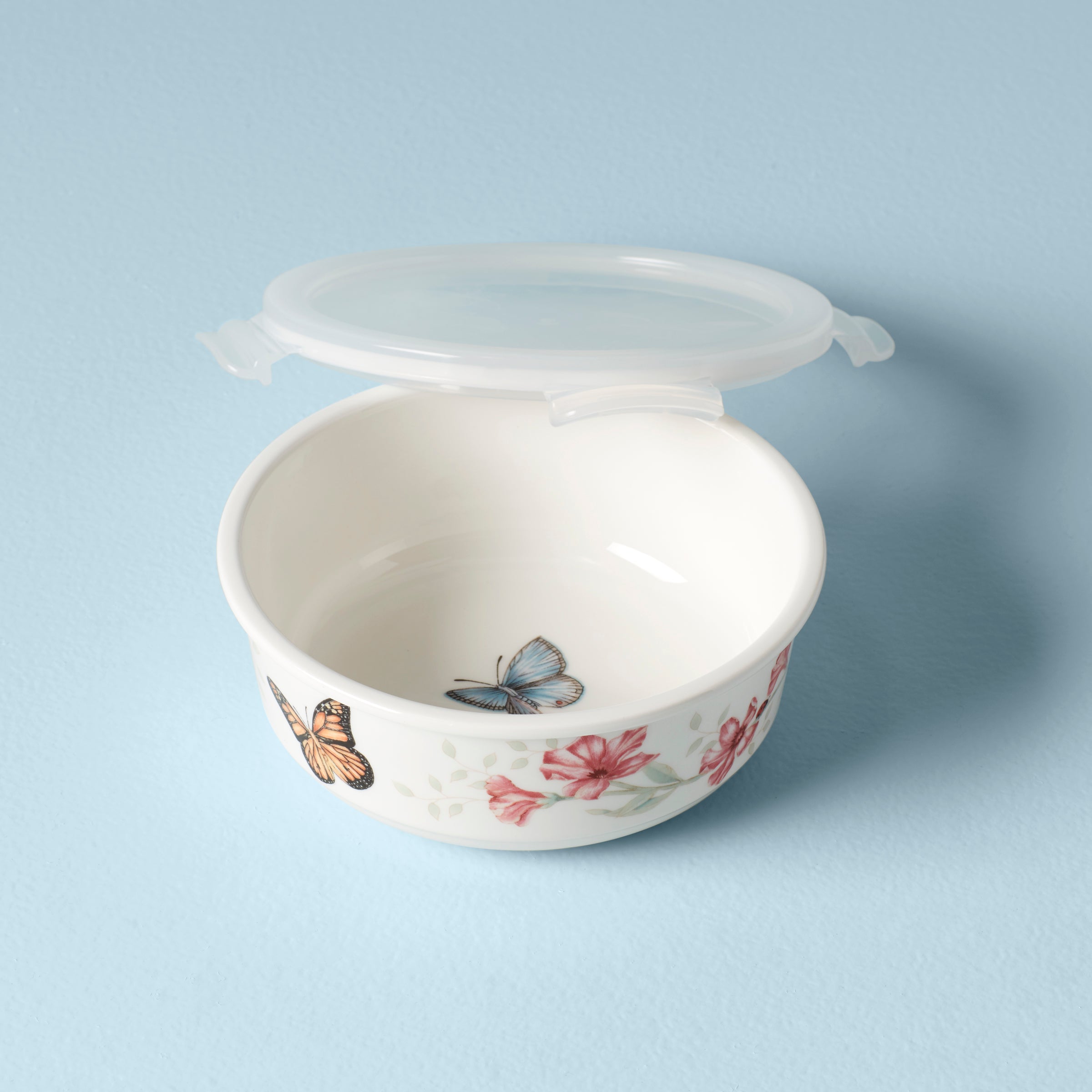 Butterfly Meadow Airtight Food Storage Container Set - BPA-Free Plastic Serving & Storage Bowls with Lids for Kitchen, Pantry, Picnics & Meal Prep