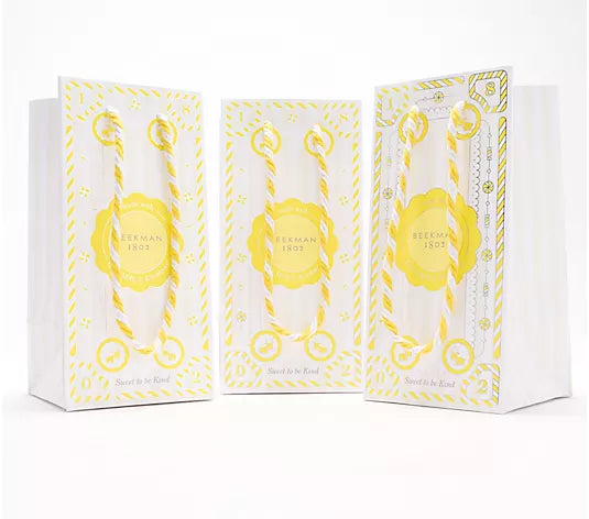 3-Piece Goat Milk Hand & Body Wash Gift Set - Moisturizing & Nourishing for Dry Skin - Perfect for Spa Day, Self-Care & Holiday Gifting