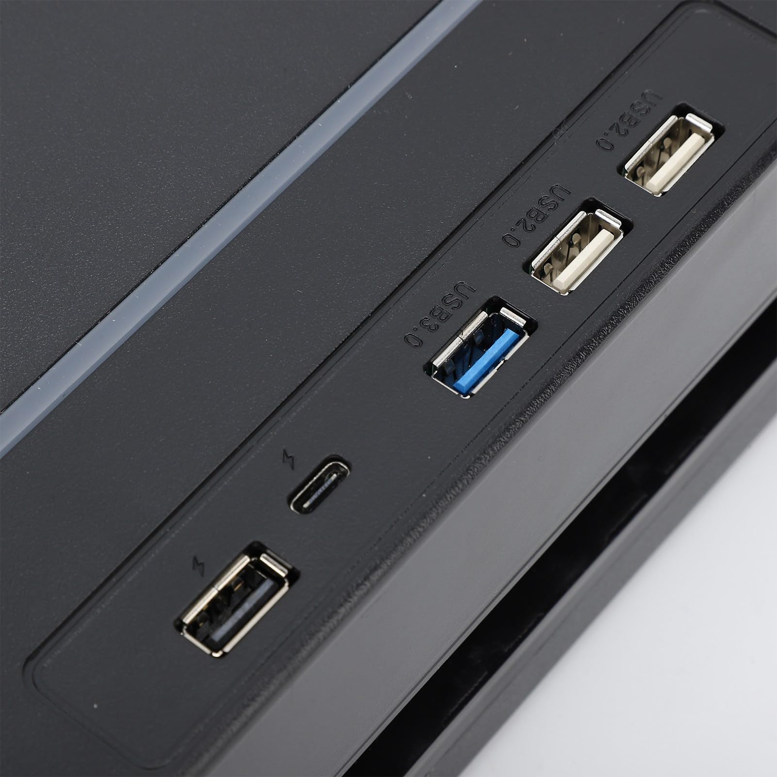 Shipenophy Computer Stand Riser with USB 3.0 Fast Charging & RGB Lighting - Ergonomic Monitor Stand with Storage Drawer for Office & Home Workspace - Perfect for Laptops, Tablets & Phone Charging