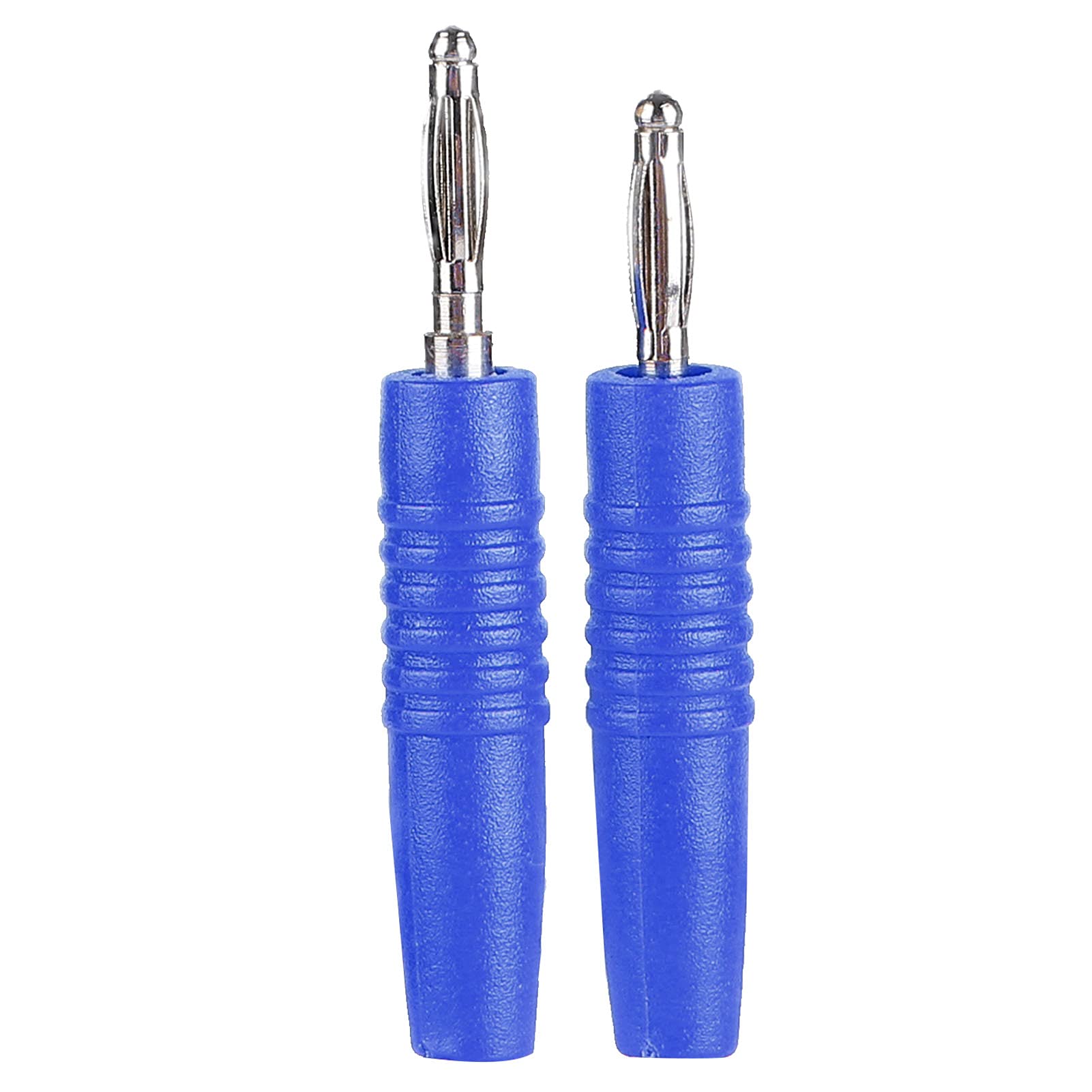 2mm Banana Plug Connector - ABS & Red Copper Shake Proof Fast Connect for Electronics - Ideal for Audio Equipment, Test Leads & DIY Projects