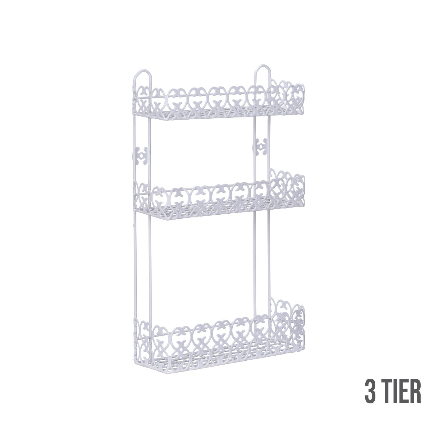 3 Layer Rectangular Rack CA381203 (HFH8207) - Durable Storage Organizer for Home, Office, and Garage Organization