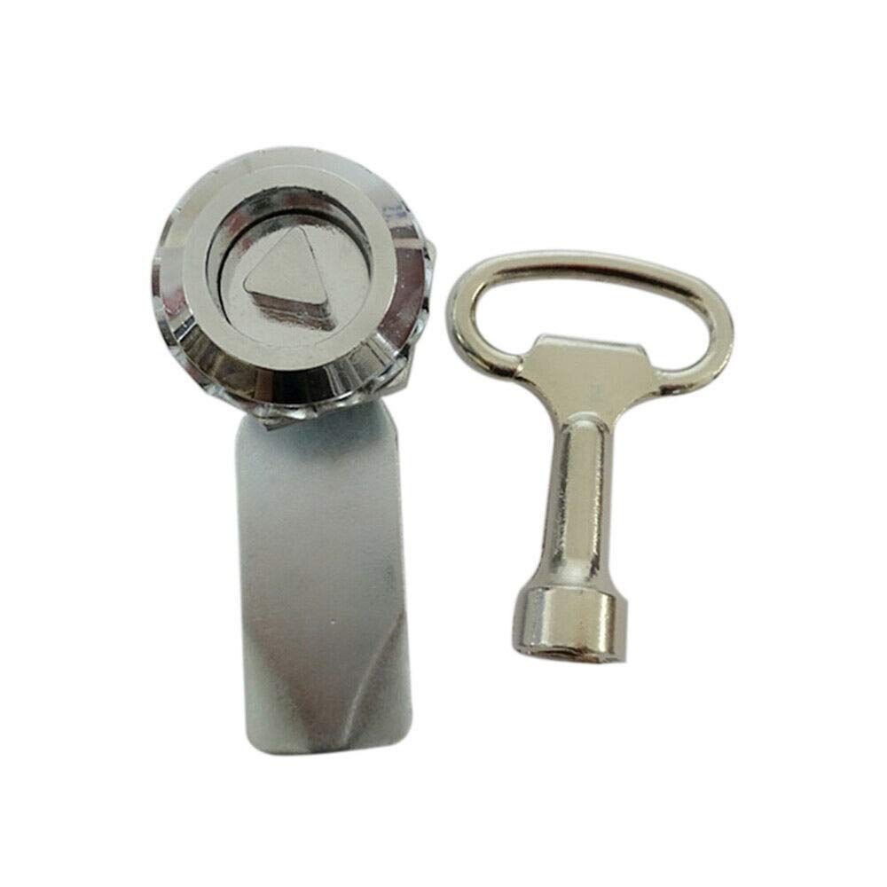 CMM-Y Gas Meter Cam Lock Key - Heavy Duty Electric Meter Door Cabinet Latch for Utility Boxes - Perfect for Utility Workers, Maintenance & Security Access