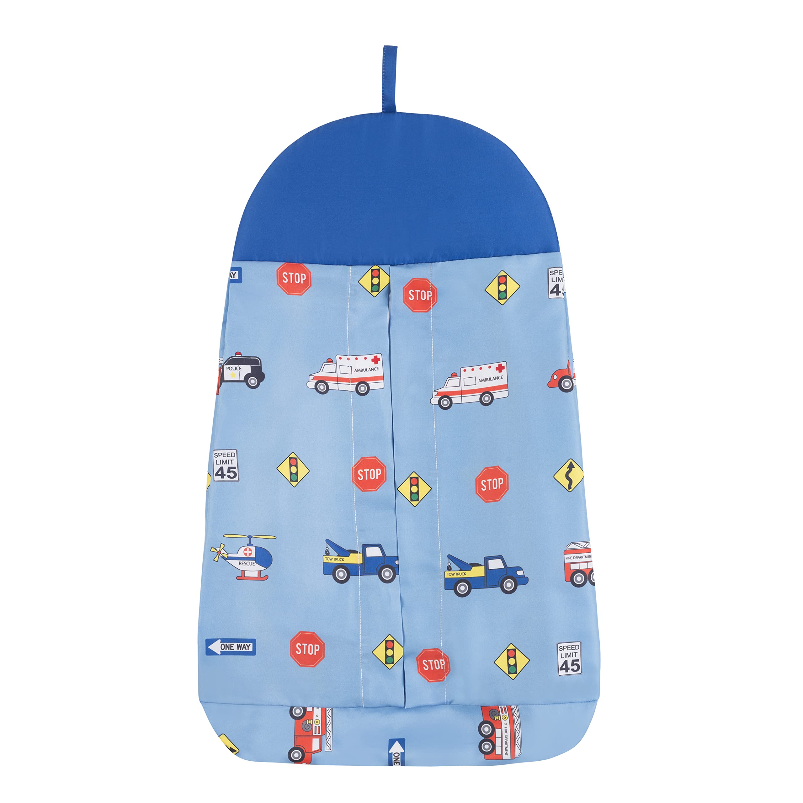 3-Piece Boys Crib Bedding Set - Little Rescuer Theme - Soft Quilt, Fitted Sheet & Dust Ruffle - Nursery & Baby Crib Bedding - Perfect for Newborns & Toddlers - Ideal for Nursery Decor & Baby Shower Gifts