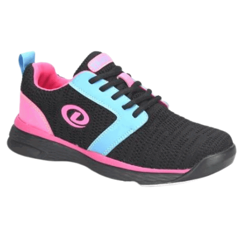 Dexter Women's Raquel LX Black Blue Pink Glow Bowling Shoes - Lightweight & Comfortable for League Play & Tournament Bowling