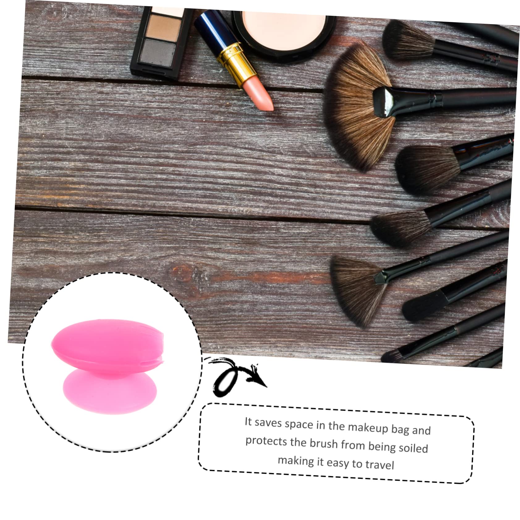 Beautifu 10pcs Silicone Lip Brush Protectors - Anti-Loss Lip Brush Covers for Makeup Artists & Cosmetics Lovers | Perfect for Travel, Professional Makeup Kits & Cosmetic Organizers