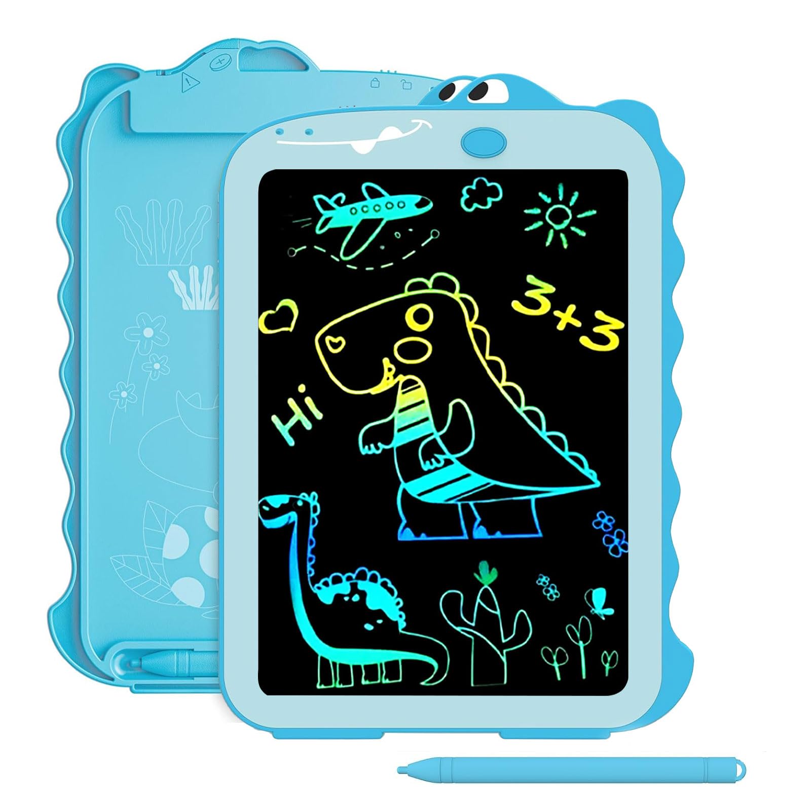 8.5-Inch LCD Writing Tablet for Kids - Colorful Doodle Drawing Board, Erasable Handwriting Pad, Educational Learning Toy for Toddlers & Boys - Perfect for Home, School & Travel Use as Birthday Gifts