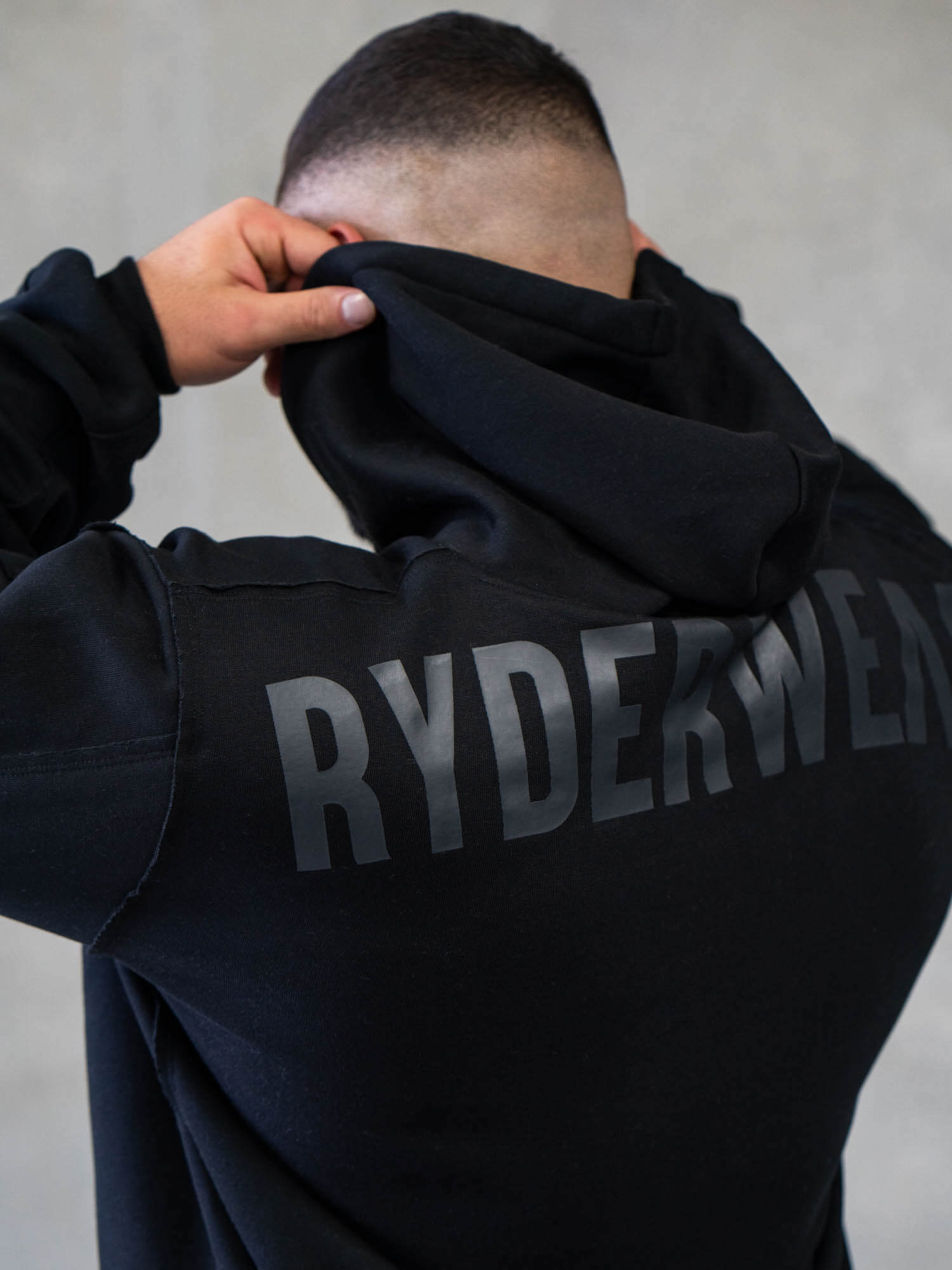 Force Pullover Hoodie for Men & Women - Soft & Comfortable Black Hooded Sweatshirt - Perfect for Gym, Running, and Casual Wear
