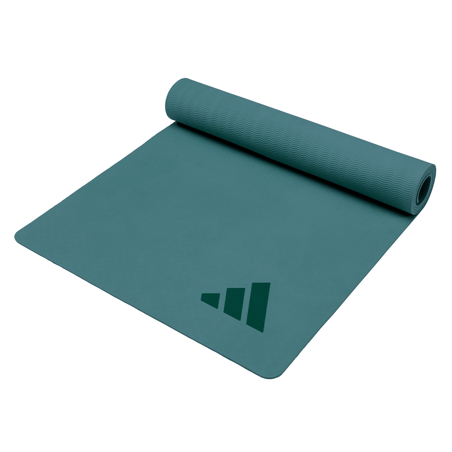 Adidas Premium Yoga Mat - Non-Slip, Eco-Friendly & Extra Thick for Home & Studio Workouts | Perfect for Yoga, Pilates & Meditation