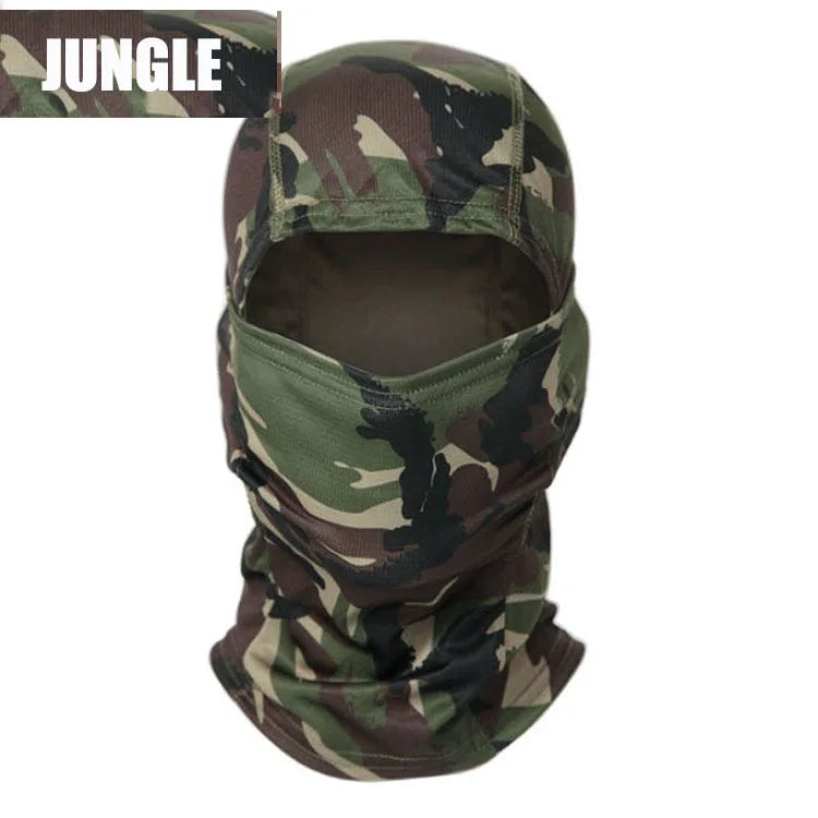 All Season Tactical Nylon Balaclava - Windproof & Breathable Face Mask for Skiing, Motorcycling & Outdoor Sports