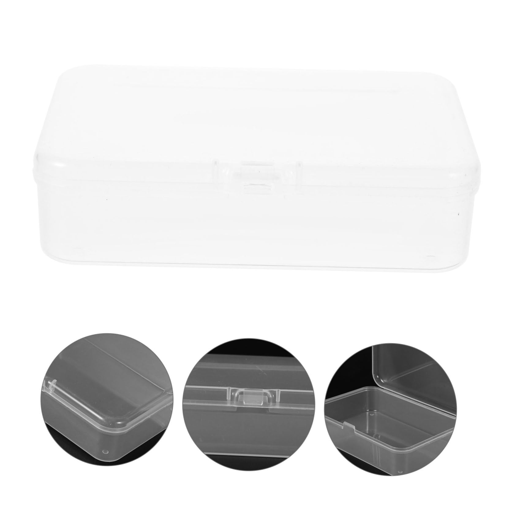 HAPINARY 30 Pcs Clear Rectangular Game Card Storage Case - Waterproof Trading Card Holder for MTG, Pokemon, Yugioh - Perfect for Collectors, Gamers & Travel
