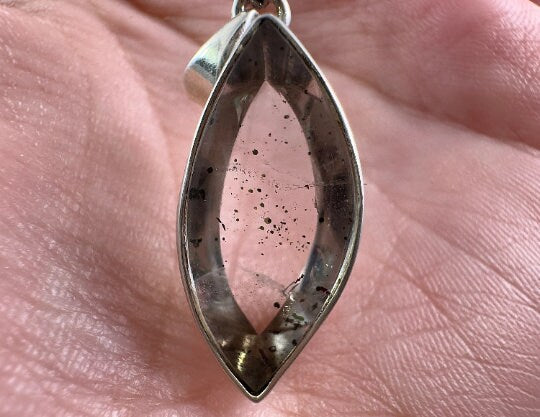 COVELLITE Pink Fire Quartz Crystal Pendant Necklace - Natural Healing Stone Jewelry for Women, 53894 | Spiritual Protection, Energy Cleansing & Chakra Balancing | Perfect for Meditation, Yoga & Gift Giving