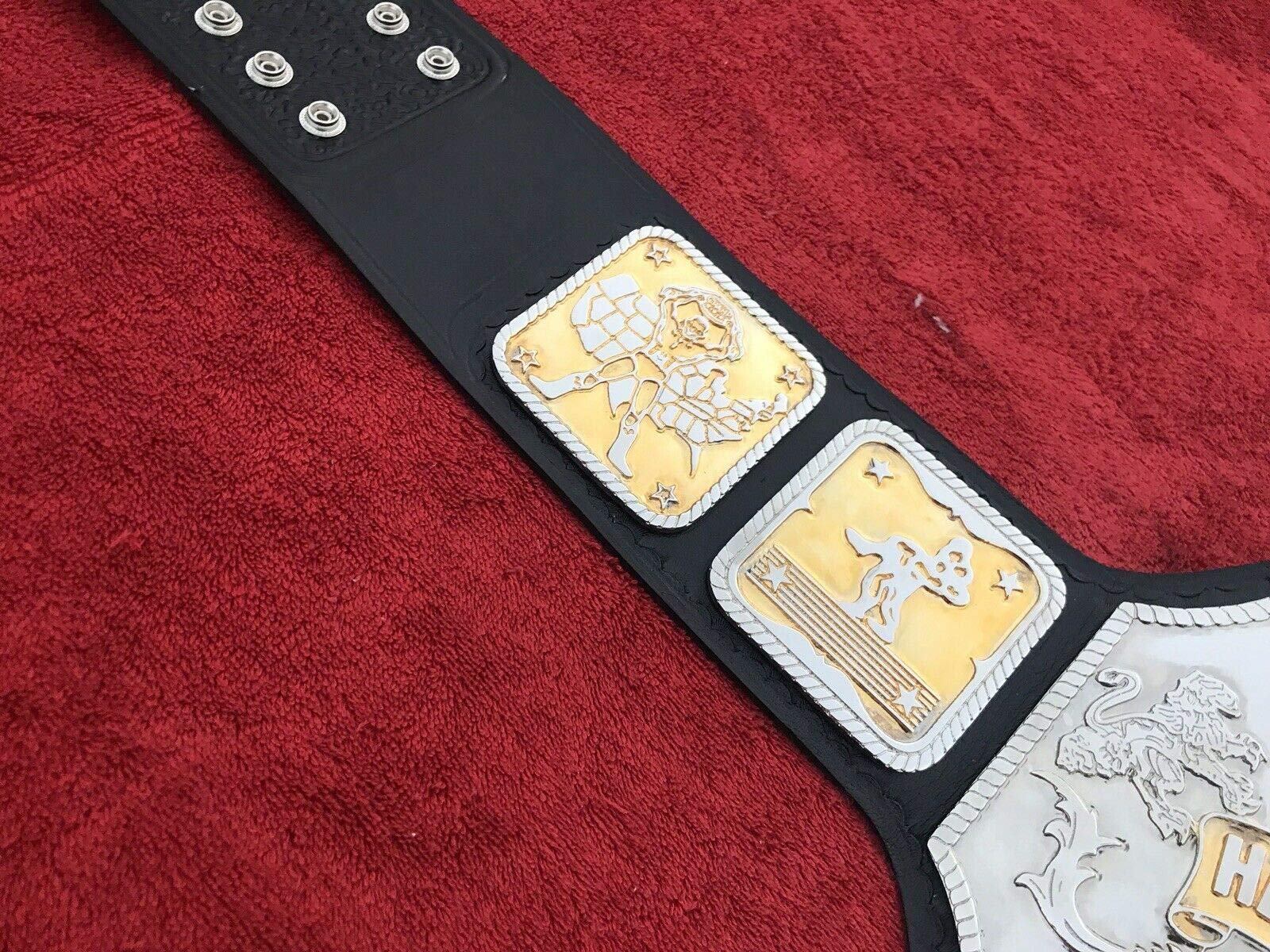MAXAN NWA Nation Heavyweight Championship Belt - Authentic Wrestling Title for Collectors & Fans | Perfect for Cosplay, Events & Display