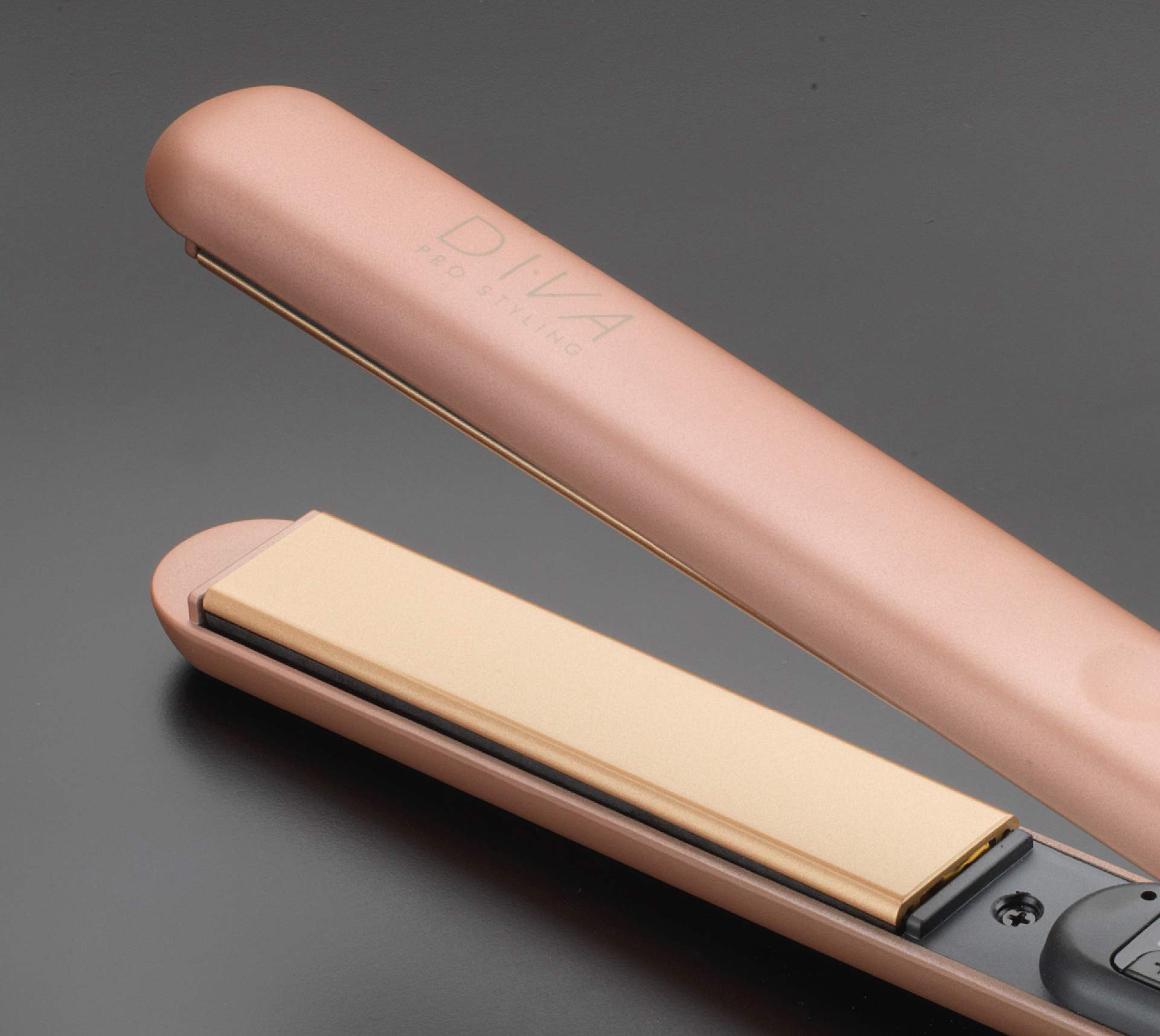 Diva Pro Styling Elite Hair Straightener - Professional Ceramic Flat Iron for Smooth & Shiny Hair - Perfect for Salon & Home Use - Saharan Dusk PRO204