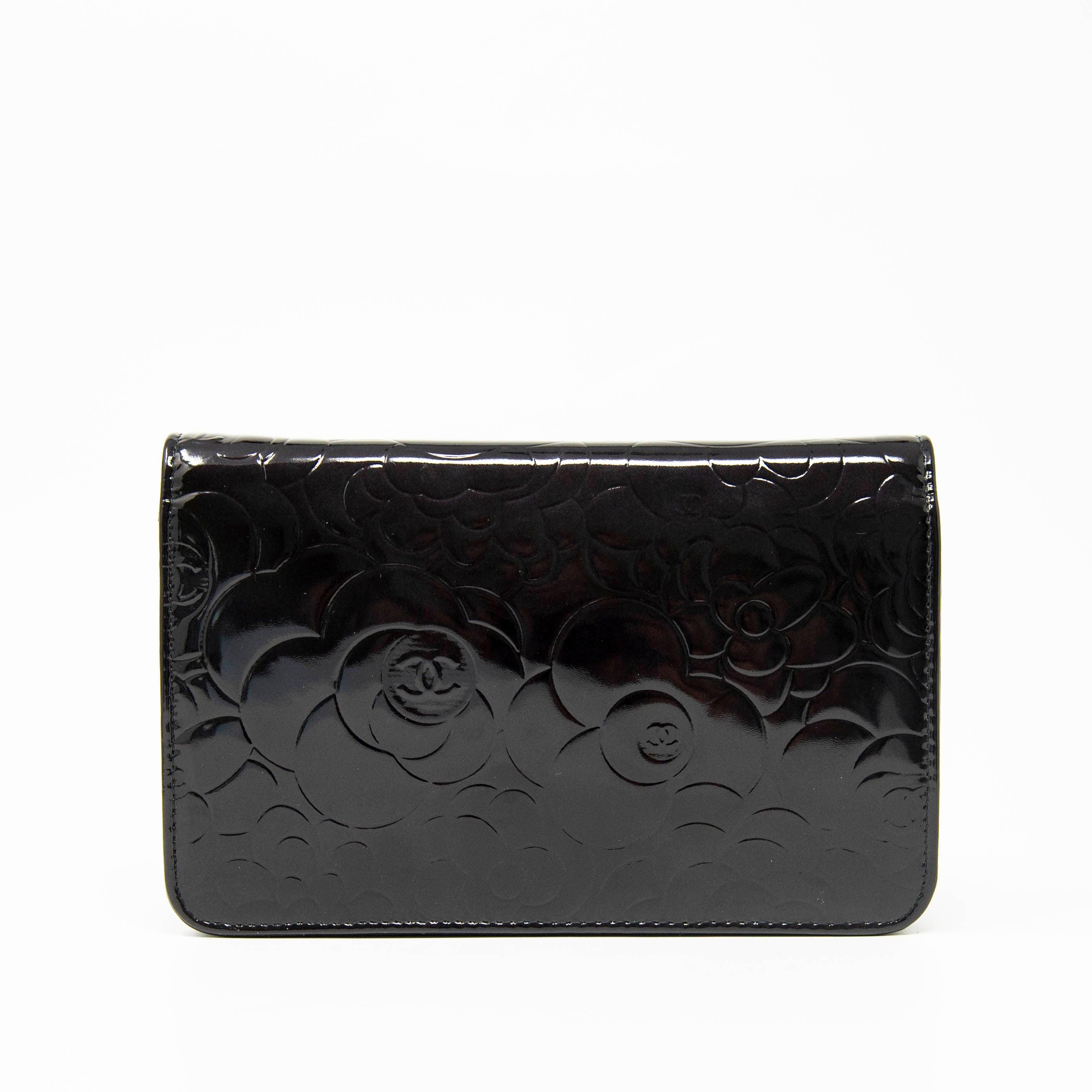 Chanel Black Camellia Wallet On Chain Crossbody Bag - Luxury Designer WOC for Women | Perfect for Evening Parties, Date Nights & Special Occasions