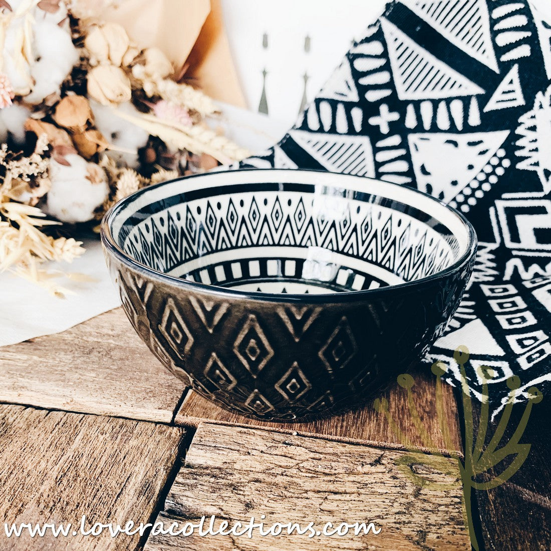 Bohemian Embossed Dinnerware Set - 50% Off + Buy 1 Get 1 Free - Perfect for Boho Chic Dining, Wedding Registry & Home Decor
