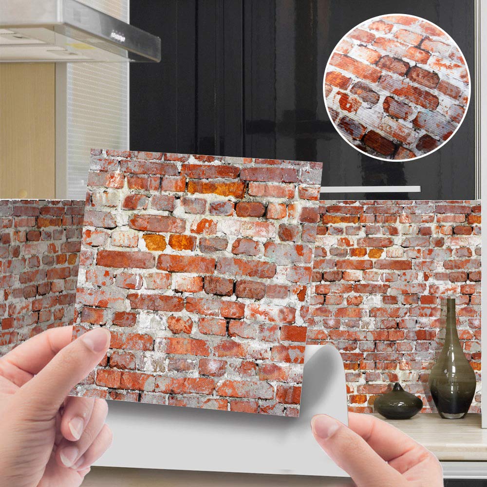 Self-Adhesive Miniature Dollhouse Wallpaper & Flooring Set - 1:12 Scale Mini Dollhouse Accessories (12pcs) - Perfect for DIY Dollhouse Decor, Model House Projects & Miniature Room Displays