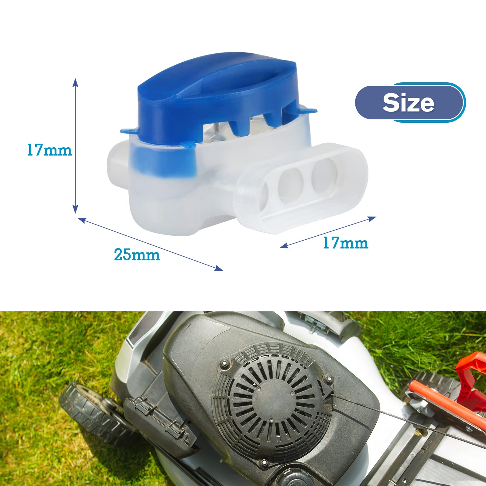 GWHOLE IDC Connector Boundary Wire Connectors - 3m 314 Wire Connectors, Waterproof Outdoor Electrical Connectors (10 Pack) - Ideal for Underground Fencing, Garden Lighting & Landscape Wiring