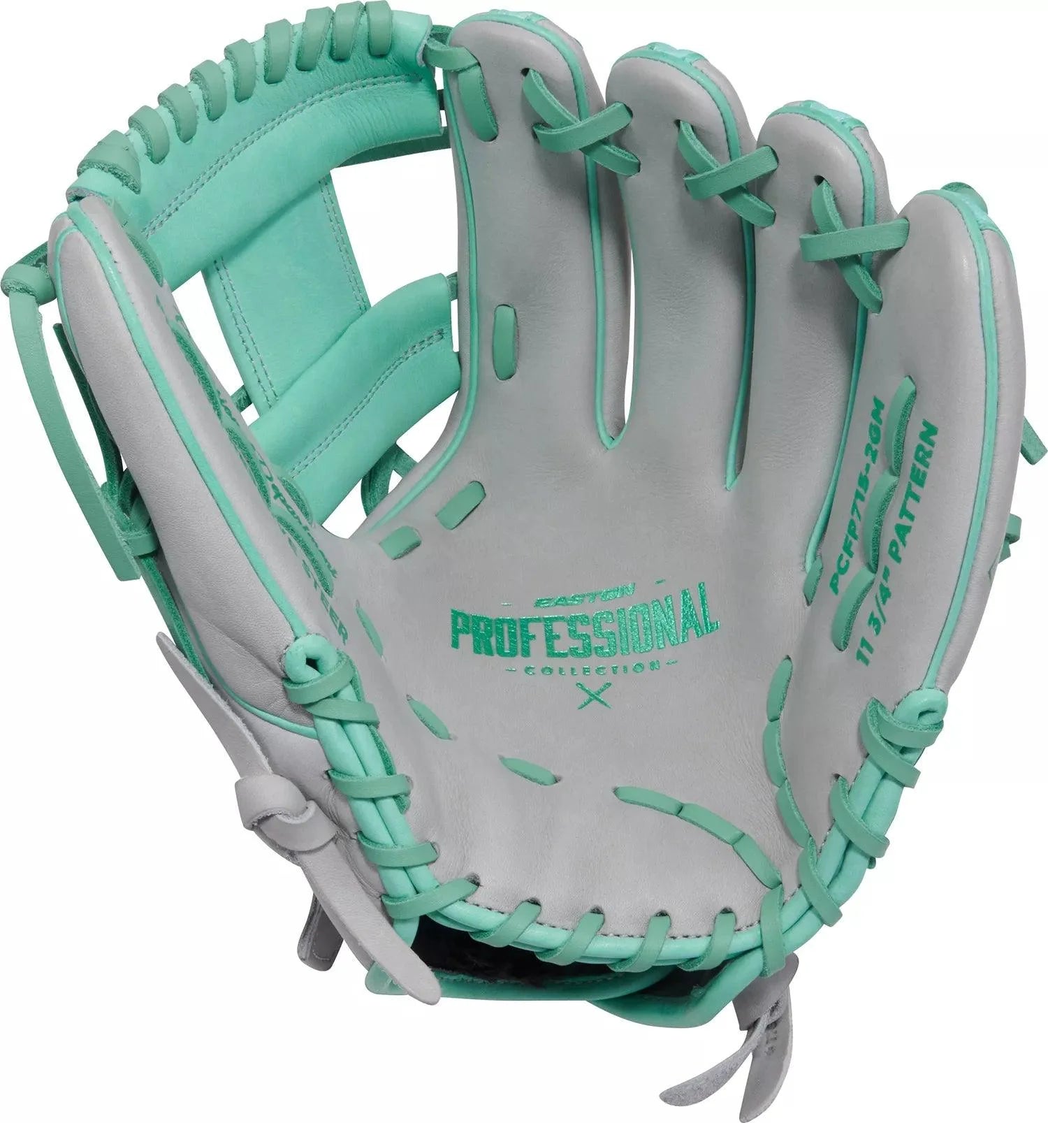 Easton Professional Collection Color Splash 2.0 Fastpitch Softball Glove - 11.75 Inch Youth/Adult Size (PCFP715 2GM) - Perfect for Fastpitch Games, Training & Softball Practice