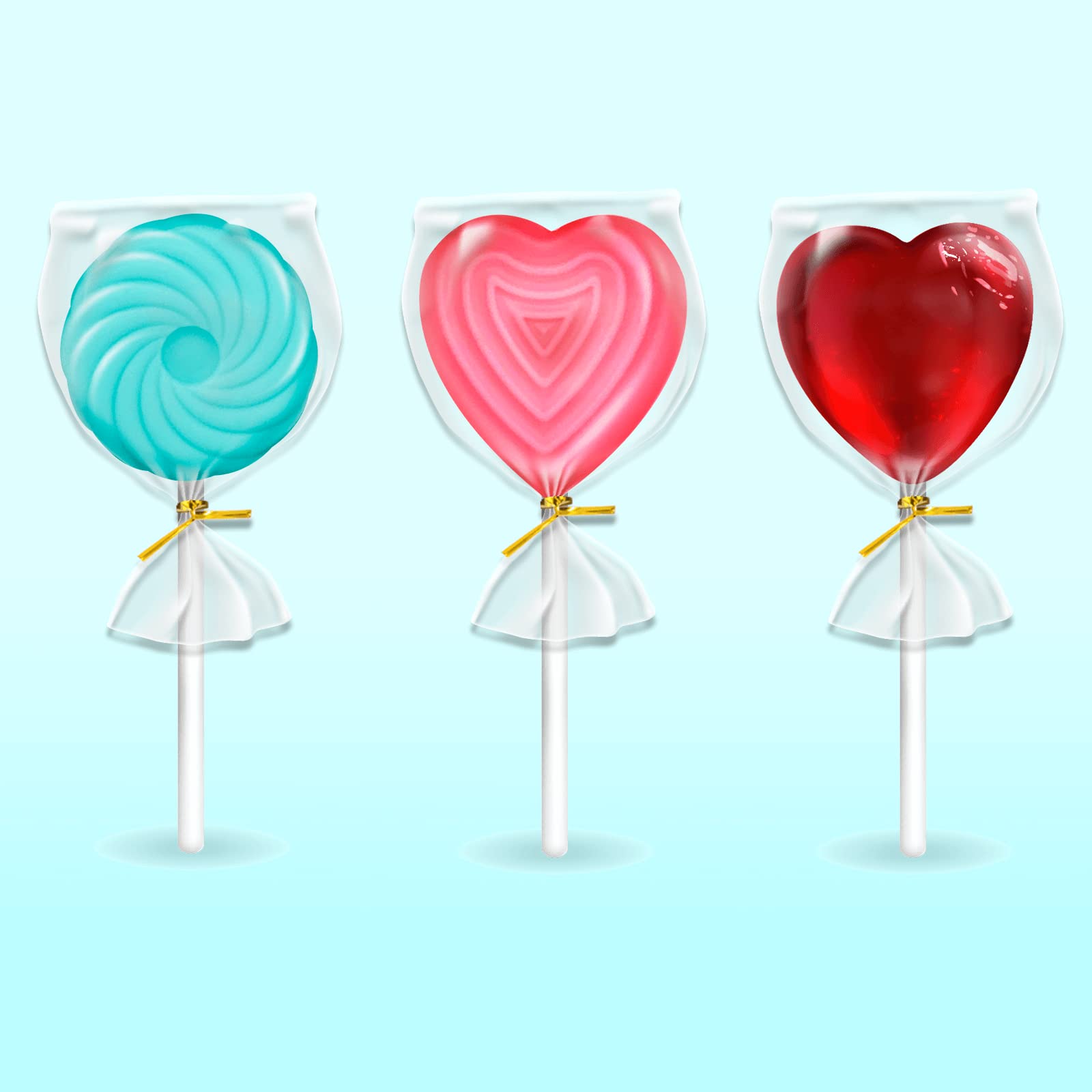 Valentine's Day Heart Shaped Silicone Candy Molds for Chocolate, Candies & Baking - Perfect for DIY Gifts, Party Favors & Romantic Treats