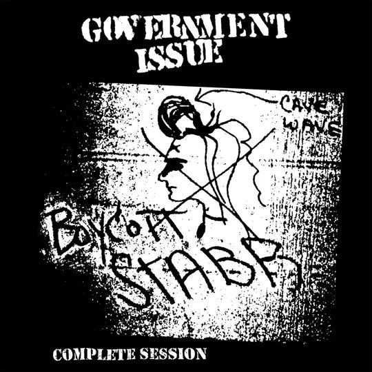 Government Issue Boycott Stabb: Complete Session Vinyl LP | Punk Rock Collectible Record for Music Enthusiasts & Vinyl Collectors | Perfect for Home Listening, DJ Sets & Music Collections