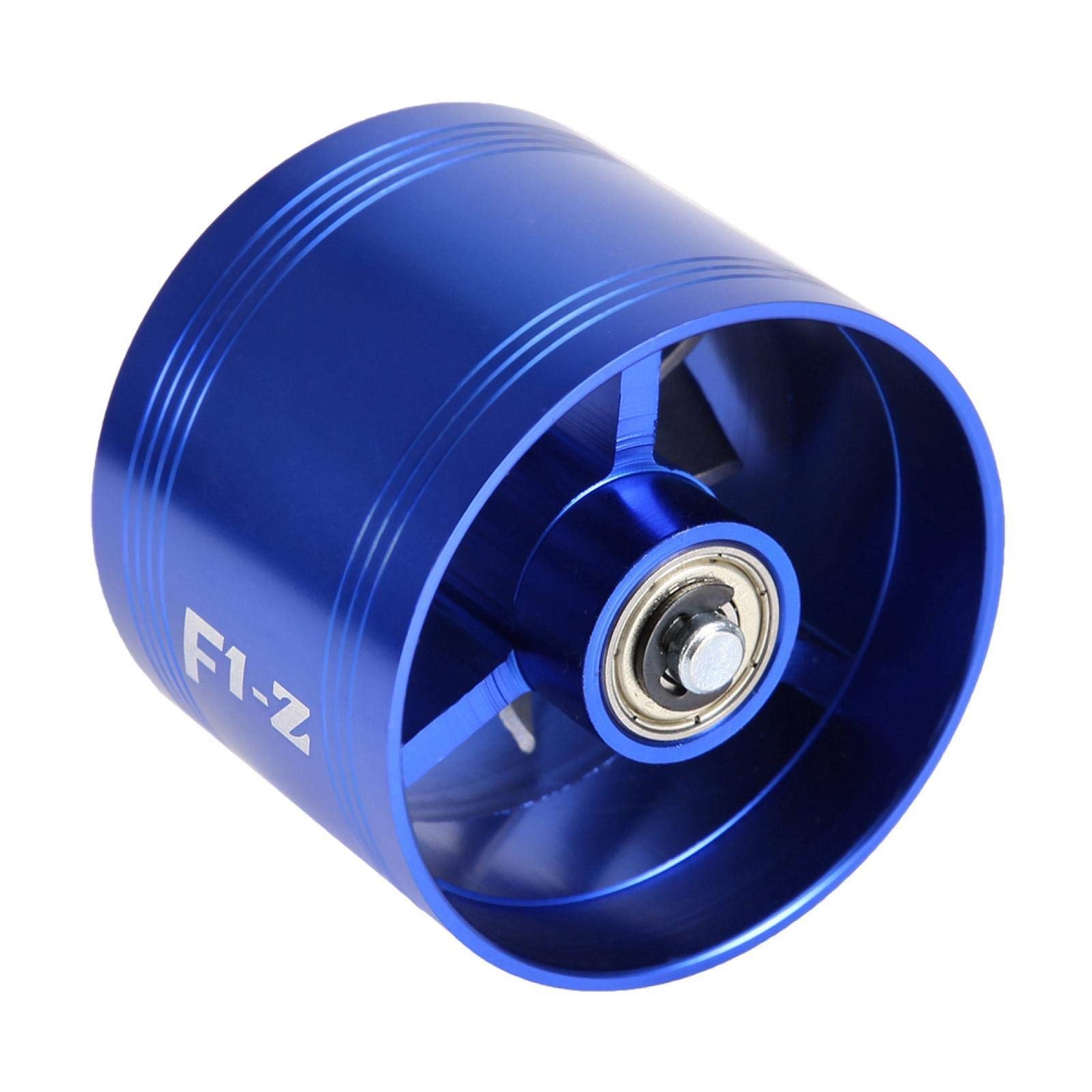 Rosvola Turbonator Fuel Saver - High Performance Dual Fan Supercharger Intake System for Cars | Improves Airflow & Fuel Efficiency | Perfect for Performance Upgrades & Eco-Friendly Driving (Blue)