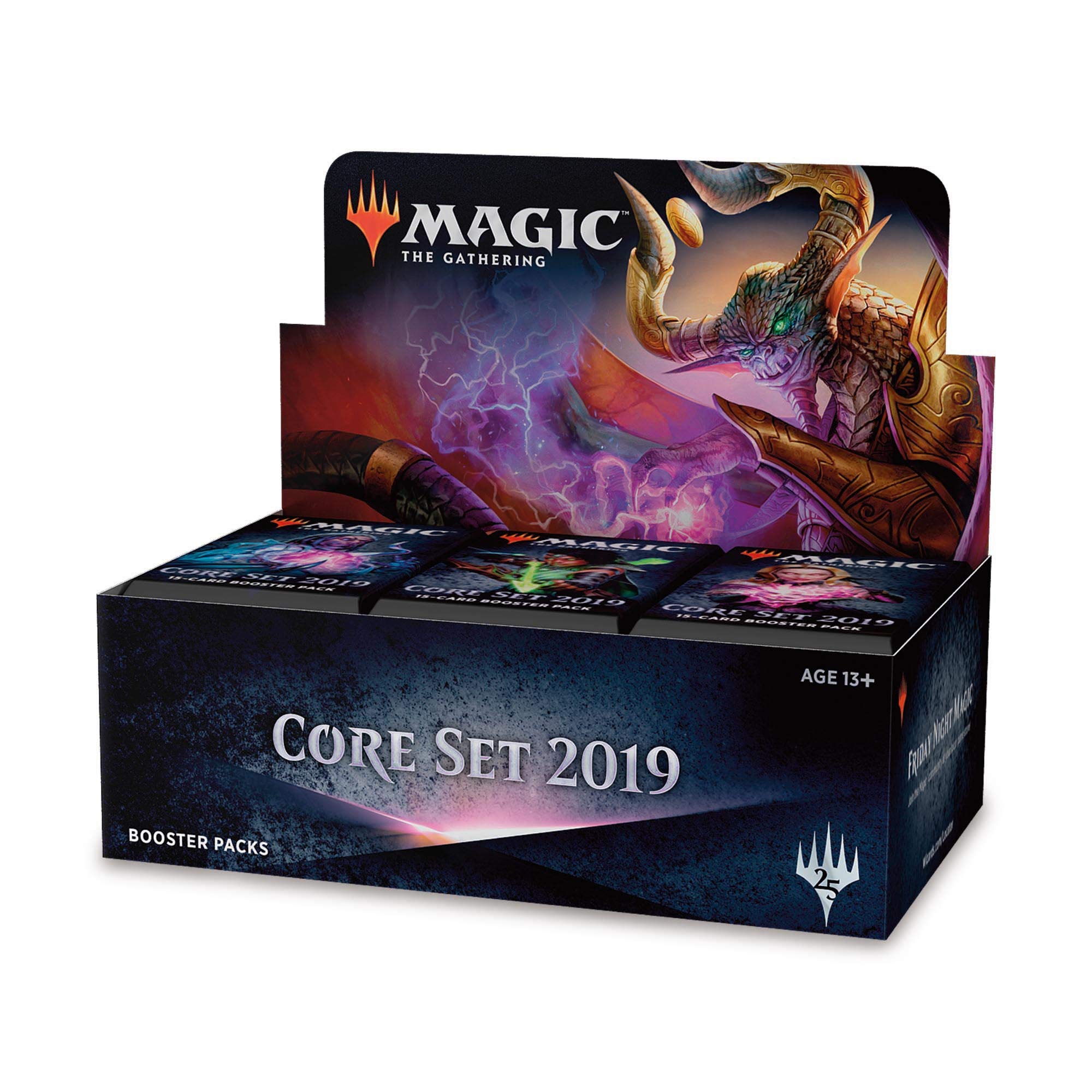Magic: The Gathering Core Set 2019 Booster Box - 36 Packs (540 Cards) | MTG Card Game Expansion for Deck Building & Collecting | Perfect for Tournaments, Casual Play & Gift Giving
