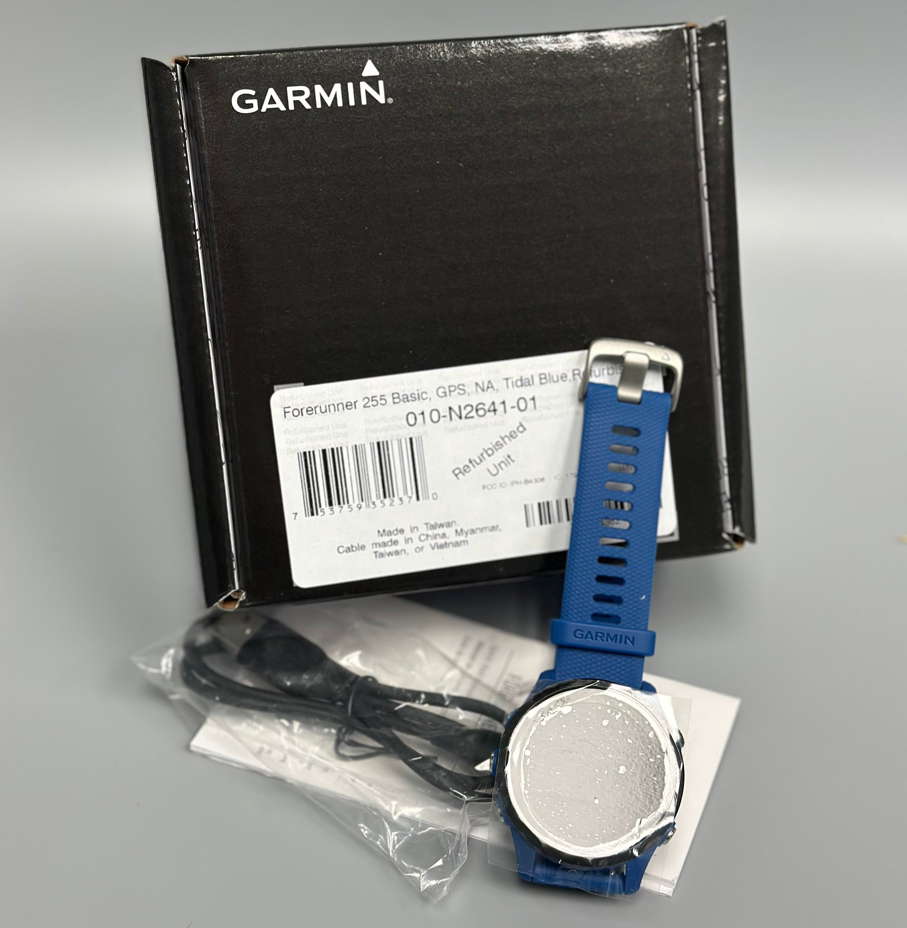 Garmin Forerunner 255 & 255S GPS Running Smartwatch - Heart Rate Monitor, Music, Multisport Tracking (Certified Refurbished) | Perfect for Marathon Training, Outdoor Workouts & Fitness Tracking