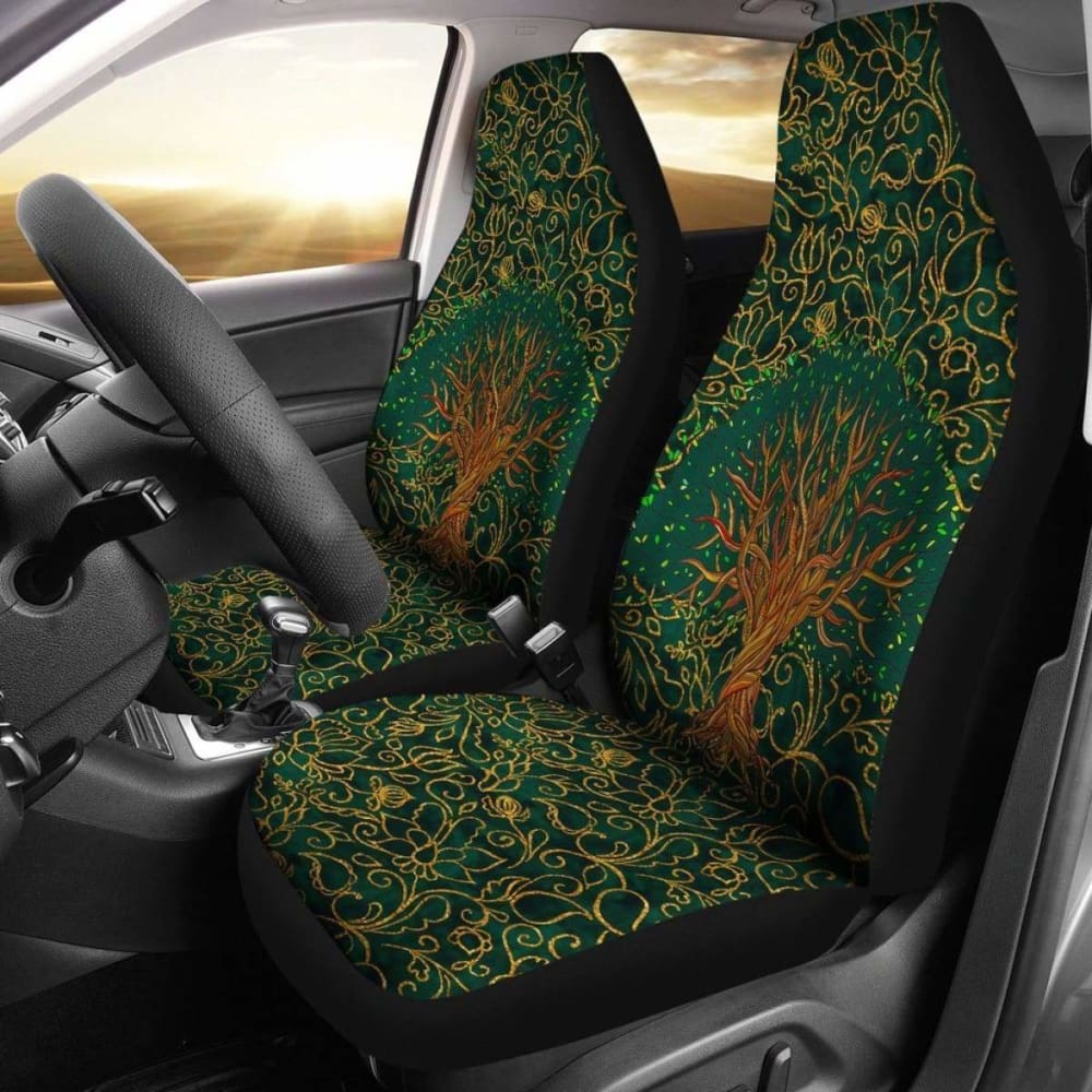 Bohemian Tree of Life Car Seat Covers - Stylish & Comfortable Universal Fit for Cars, SUVs & Trucks - Perfect for Road Trips, Daily Commutes & Boho Decor Lovers