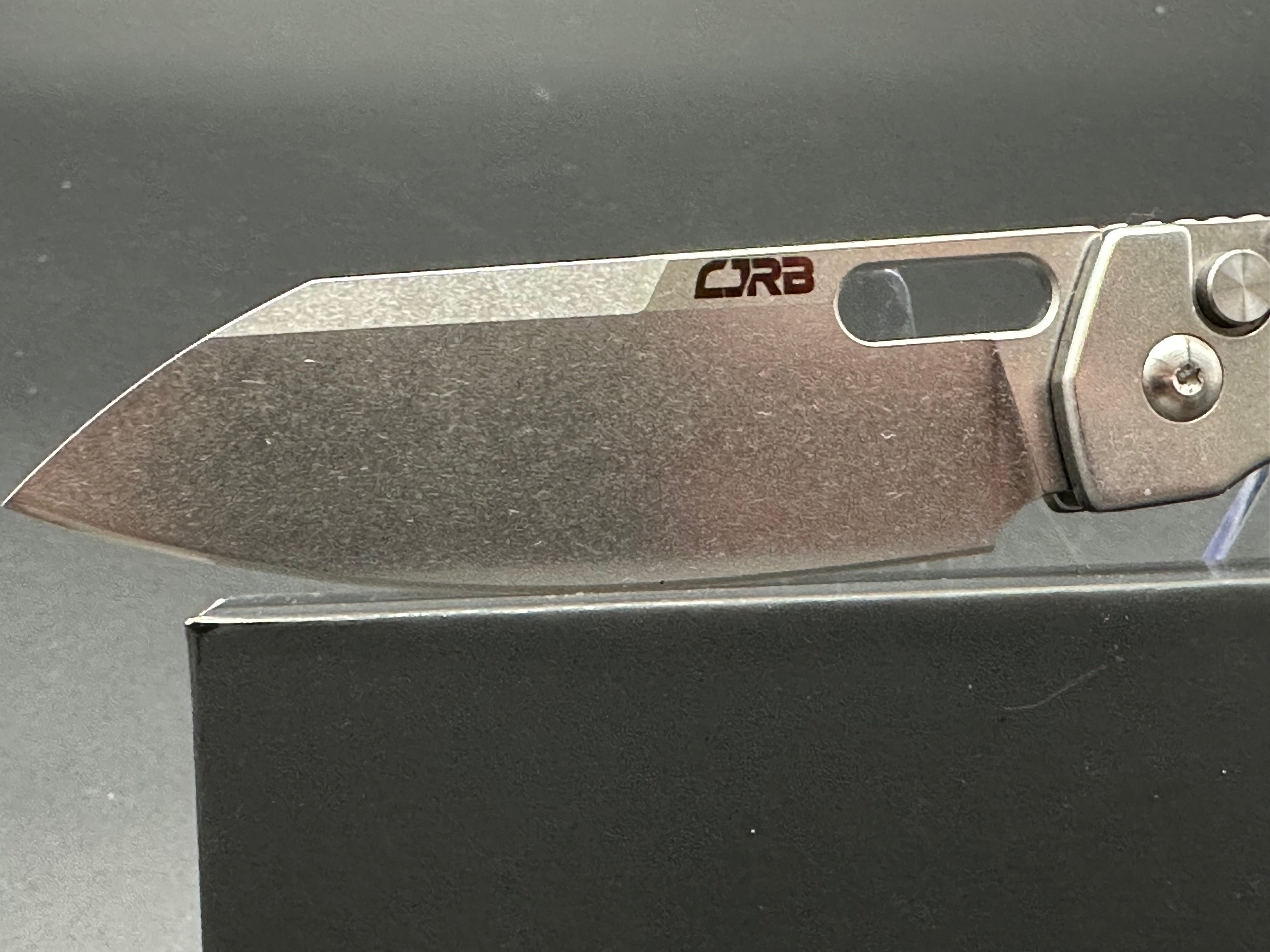 CJRB Ekko Button Lock Folding Knife J1929B - EDC Pocket Knife for Camping, Hiking & Outdoor Activities