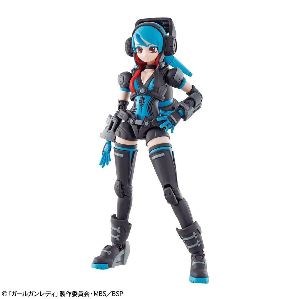 Bandai Girl Gun Lady Commander Alice Plastic Model Kit - Anime Figure Building Set for Collectors & Hobbyists - Perfect for Display, Gifts & DIY Projects