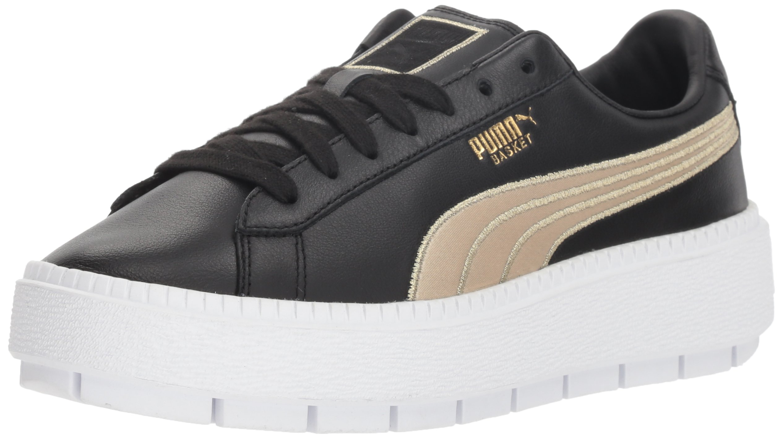 Puma Basket Platform Trace Varsity Sneakers - Women's Fashion Casual Shoes for Running, Walking & Streetwear Style
