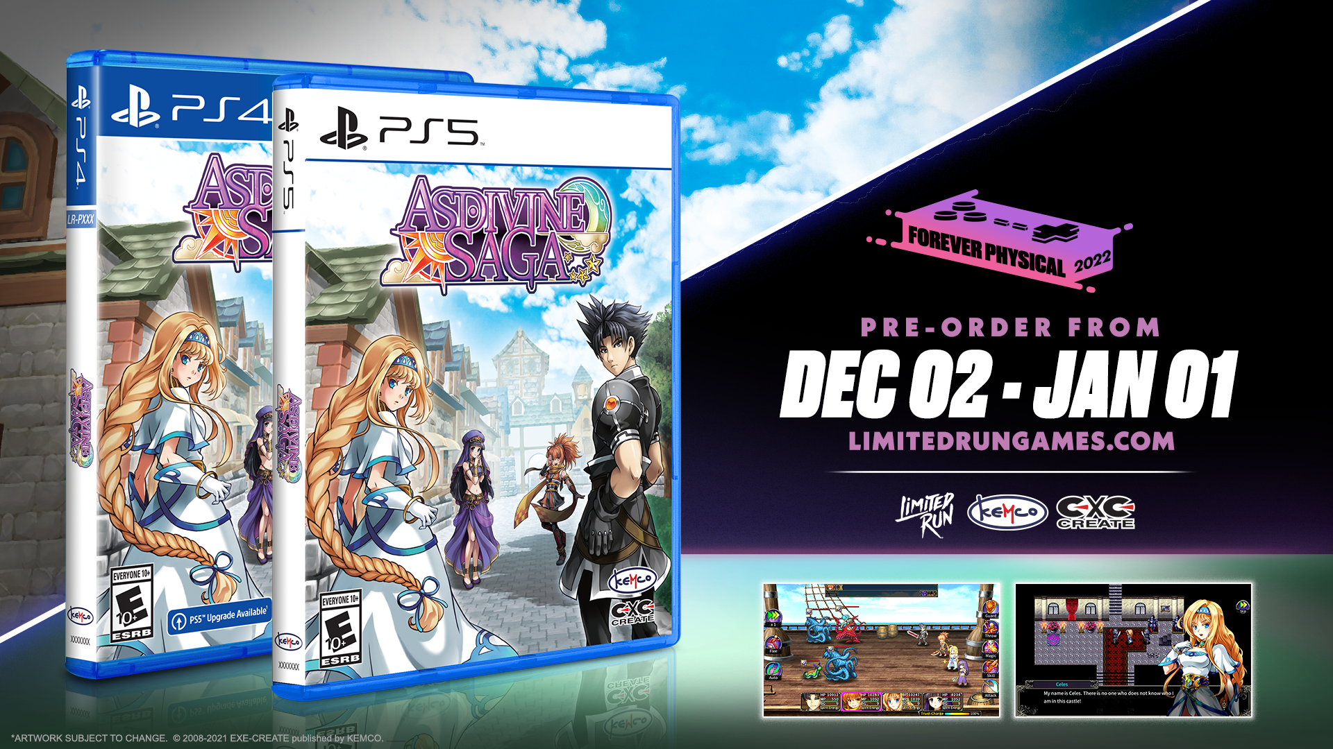 PS5 Limited Edition Asdivine Saga JRPG Game - Collector's Edition for PlayStation 5 | Epic Fantasy Adventure for Gamers & Collectors | Perfect for Solo Play & Gaming Nights
